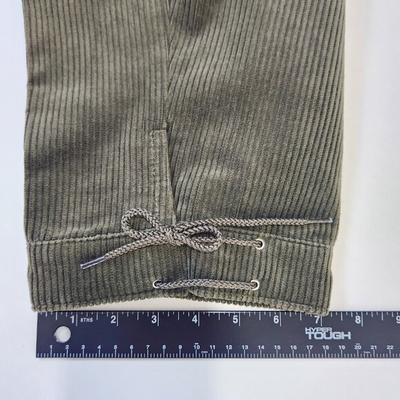 Vintage 80s NWT German Octoberfest Knickerbocker Pant 35" x 18.5" Green Corduroy - Picture 10 of 12
